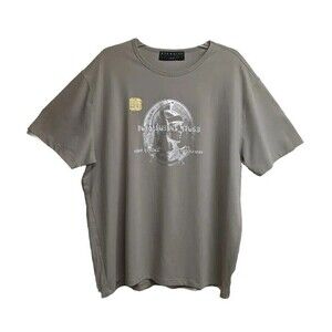 Eternity BC/AD T-shirt Men Size 3X Graphic Tee Bone Crew Neck XXX-Large